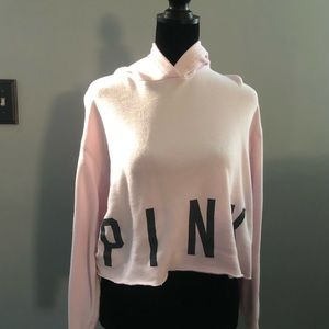 Cropped Hoodie from pink